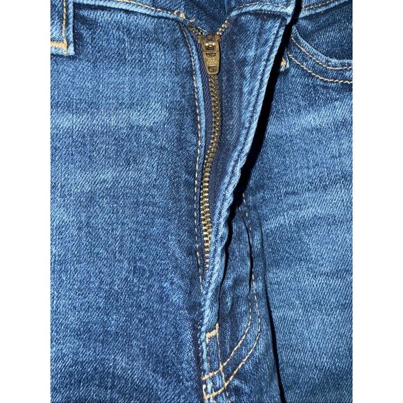 Old navy medium wash distressed high rise curvy og straight size 4 NEW - Picture 2 of 5